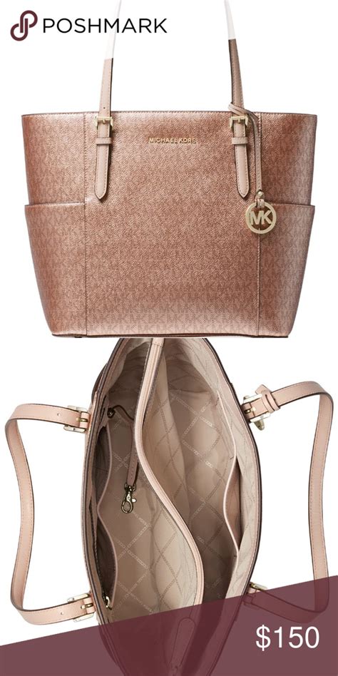 michael kors henkeltasche rosa gold|Michael Michael Kors Rosegold Purse .